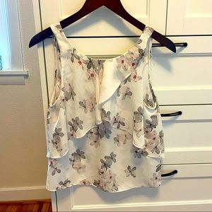 Zara Trafaluc Floral Blouse